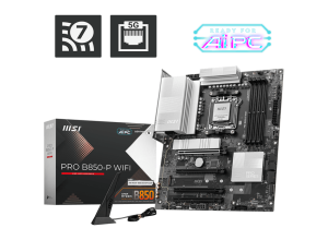 MOTHERBOARD MSI PRO B850-P WIFI, CHIPSET AMD B850, SOCKET AMD AM5, ATX