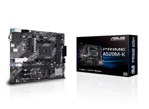 MOTHERBOARD ASUS PRIME A520M-K/CSM, CHIPSET AMD A520, SOCKET AMD AM4, MATX