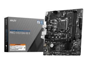 MOTHERBOARD MSI PRO H510M-B II CHIPSET INTEL H470, LGA1200, HDMI, VGA, MATX