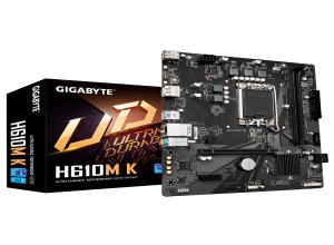 MOTHERBOARD GIGABYTE H610M K V2, CHIPSET INTEL H610, LGA1700, MICRO ATX