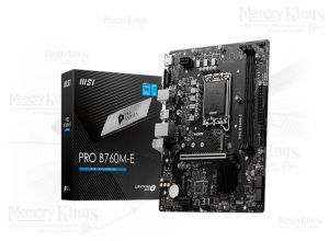 MOTHERBOARD MSI PRO B760M-E, CHIPSET INTEL B760, LGA1700, HDMI, VGA, MATX
