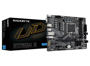MOTHERBOARD GIGABYTE B760M E (REV. 1.0) CHIPSET INTEL B760, LGA1700, MICRO ATX