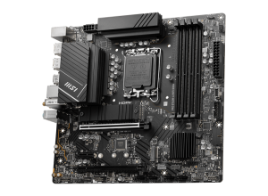MOTHERBOARD MSI PRO B760M-A WIFI, CHIPSET INTEL B760, LGA1700, HDMI X2, DP X2, MATX
