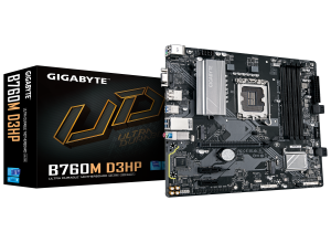 MOTHERBOARD GIGABYTE B760M D3HP WIFI6, CHIPSET INTEL B760, LGA1700, MICRO ATX