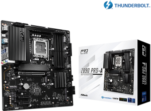 MOTHERBOARD ASROCK Z890 PRO-A, CHIPSET INTEL Z890, LGA 1851, HDMI, DP, ATX