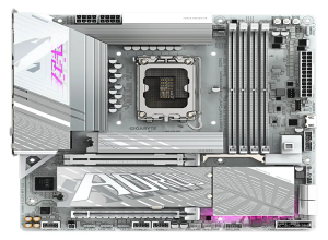 MOTHERBOARD GIGABYTEZ890M AORUS ELITE WIFI7 ICE, CHIPSET INTEL Z890, LGA 1851, MATX