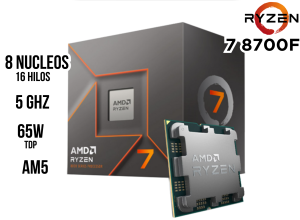 PROCESADOR AMD RYZEN 7 8700F AM5