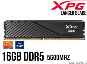 MEMORIA RAM XPG 16GB 5600MHZ LANCER BLADE BLACK