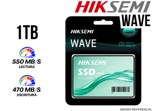 DISCO SOLIDO HIKSEMI, 1024GB S-ATA WAVE