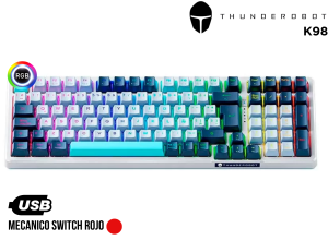 TECLADO, THUNDEROBOT, K98 AZUL