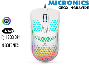 MOUSE, ENKORE, GEOX WHITE EKM121 USB