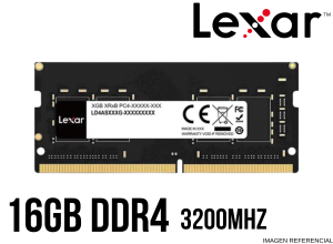 MEMORIA RAM LEXAR 16GB 3200MHZ SODIMM