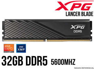 MEMORIA RAM, XPG, LANCER BLADE 32GB 5600MHZ EXPO/XMP