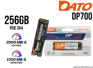 SSD, M.2 DATO DP700 256GB NVME 2500MB