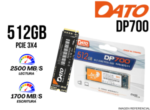 SSD, M.2 DATO DP700 512GB NVME 2500MB