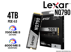 SSD NVME, LEXAR, 4TB NQ790