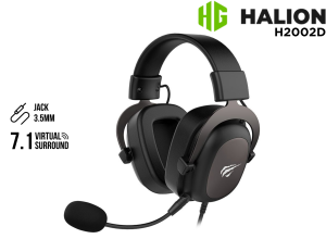 AUDIFONO GAMER, HAVIT, H2002D METAL NEGRO