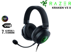 AUDIFONO C/MICROF. RAZER KRAKEN V3 X USB 7.1 CHROMA BLACK