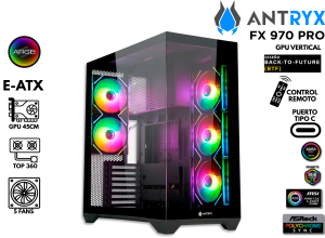 CASE GAMER, ANTRYX, FX 970 PRO ARGB FAN 140MM X5