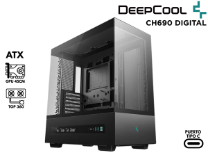 CASE GAMER DEEP COOL CH690 DIGITAL