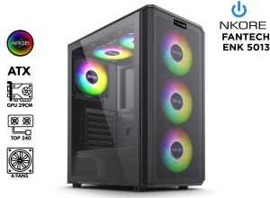 CASE FANTECH ENKORE 5013 GAMER 6FAN RGB