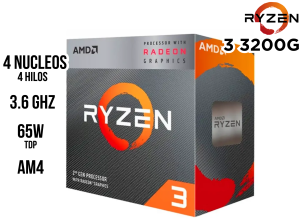 PROCESADOR AMD RYZEN 3 3200G 36GHZ 3RAGEN