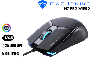 MOUSE, MACHENIKE, M7 PRO WIRED, NEGRO