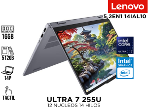 LAPTOP LENOVO 5 2EN1 14IAL10 ULTRA 7 255U 16GB 512GB 14P TOUCH