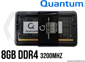 MEMORIA RAM QUANTUMX 8GB 3200MHZ SODIMM