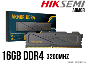 MEMORIA RAM, HIKSEMI, 16GB 3200MHZ DDR4 ARMOR