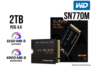 SSD, WD, SN770M 2TB NVME 2230 GEN 4