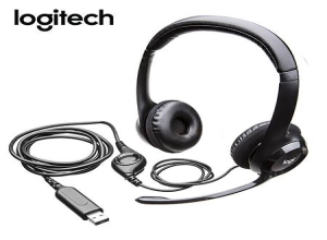AUDIFONO C/MICROF. LOGITECH H390 USB NOISE CANCELLING BLACK (981-000014)-P