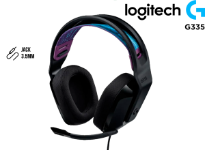 AUDIFONO C/MICROF. LOGITECH G335 BLACK