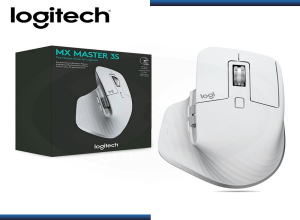MOUSE LOGITECH MX MASTER 3S WIRELESS/BLUETOOTH 8K USB-C PALE GREY