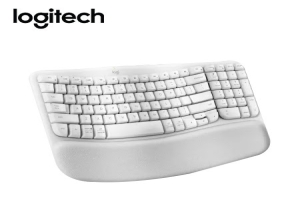 TECLADO LOGITECH ERGO WAVE WIRELESS BOLT/ BT/ SP WHITE (920-012279)