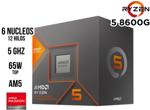 PROCESADOR AMD RYZEN 5 8600G AM5