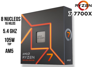 PROCESADOR AMD RYZEN 7 7700X AM5