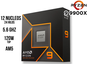 PROCESADOR AMD RYZEN 9 9900X AM5