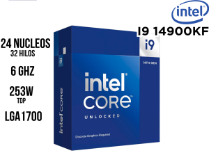 PROCESADOR INTEL CORE I9 14900KF LGA1700