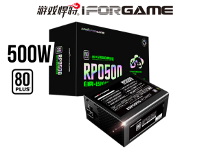 FUENTE DE PODER IFORGAME RPO 500W 80+ WHITE