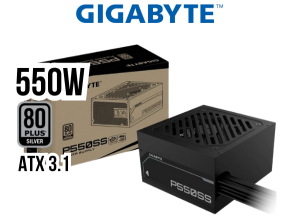 FUENTE DE PODER GIGABYTE 550W 80+ SILVER GP 550SS ICE