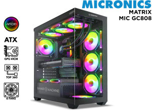CASE GAMER, MICRONICS, MATRIX GC808 6FAN