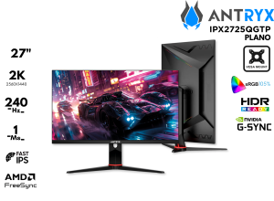 MONITOR GAMER, ANTRYX, 27P FAST IPS 2K 240HZ 1MS IPX2755QGXP
