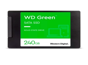 DISCO SOLIDO WESTERN DIGITAL GREEN, WDS240G3G0A, 240GB, SATA 6GB/S, 2.5", 7MM.