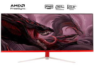MONITOR CURVO GAMING TEROS TE- 2471G, 23.8" FHD VA, 165 HZ, 2 MS, HDMI, DP