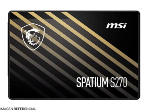 DISCO SOLIDO MSI SPATIUM S270 SATA 2.5" 480GB, SATA III 6.0 GBPS 4711377001168