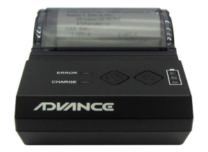 IMPRESORA TERMICA INALÁMBRICA ADVANCE ADV-7011, VELOCIDAD DE IMPRESION 90 MM/SEG